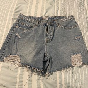 Jean shorts